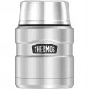 THERMOS SK termosas maisto indas, juodas/sidabrinis, 470 ml, 4001233047