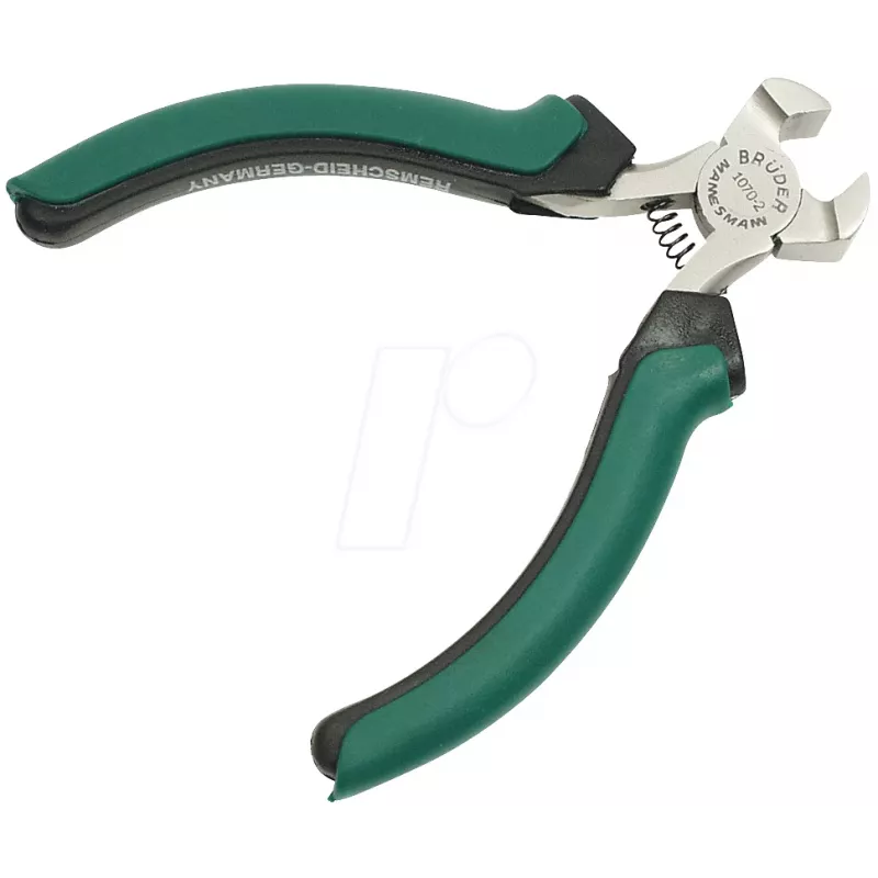 Brüder Mannesmann Green Line elektronikos galinis kirtiklis 115 mm, įrankinis plienas, žalia/sidabrinė/juoda M 1070-2