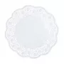 PAPSTAR apvalios servetėlės pyragams, 30 cm, baltos, 100 vnt. (12263)
