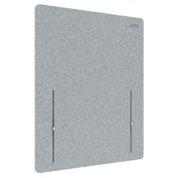 LEITZ Cosy stalinė pertvara 61220085, šviesiai pilka, 60 x 70 cm, PET veltinis