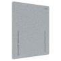 LEITZ Cosy stalinė pertvara 61220085, šviesiai pilka, 60 x 70 cm, PET veltinis
