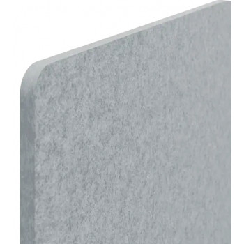 LEITZ Cosy stalinė pertvara 61220085, šviesiai pilka, 60 x 70 cm, PET veltinis