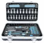 BRÜDER MANNESMANN QUANTOOL Q25003 116 dalių 1/4 inch šešiakampių antgalių rinkinys su apsauginiais antgaliais
