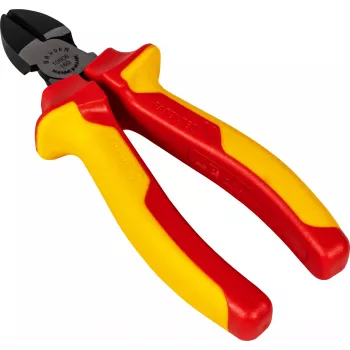 BRÜDER MANNESMANN VDE šoninės replės 160 mm, izoliuotos, skirtos darbui su įtampa iki 1000 V AC, 10606