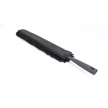 Haug Bürsten 8478 plastikinis dulkių šluostės antgalis, pilkas, 10 cm pločio