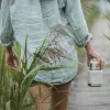 THERMOS ICON Food Jar smėlio spalvos 0,47 L termo maisto indas iš nerūdijančio plieno su sulankstomu šaukštu 4120323047