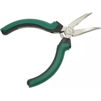 BRÜDER MANNESMANN GREEN LINE elektronikos lenktos adatinės replės 125 mm, įrankių plienas, žalios/sidabrinės/juodos M 1070-5
