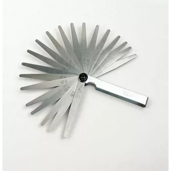 BRÜDER MANNESMANN MAN M247-20 jautrių tarpų matuoklių rinkinys, 20 plokštelių, 0,05–1,0 mm, metrinė sistema