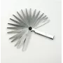 BRÜDER MANNESMANN MAN M247-20 jautrių tarpų matuoklių rinkinys, 20 plokštelių, 0,05–1,0 mm, metrinė sistema