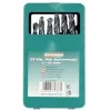 Brüder Mannesmann M54341 25 dalių HSS spiralinių grąžtų rinkinys, 1–13 mm, metaliniame dėkle
