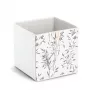 Zeller Grass White 32 x 32 x 32 cm 14536 dėžė su dangčiu