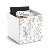 Zeller Grass White 32 x 32 x 32 cm 14536 dėžė su dangčiu