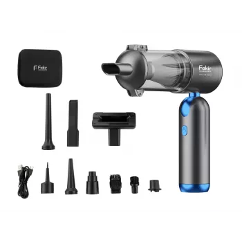 Fakir AS 150 LT daugiafunkcis belaidis rankinis dulkių siurblys, antracito/mėlynos spalvos, 120 W, 11,1 V, 3 galios lygiai, 2993003