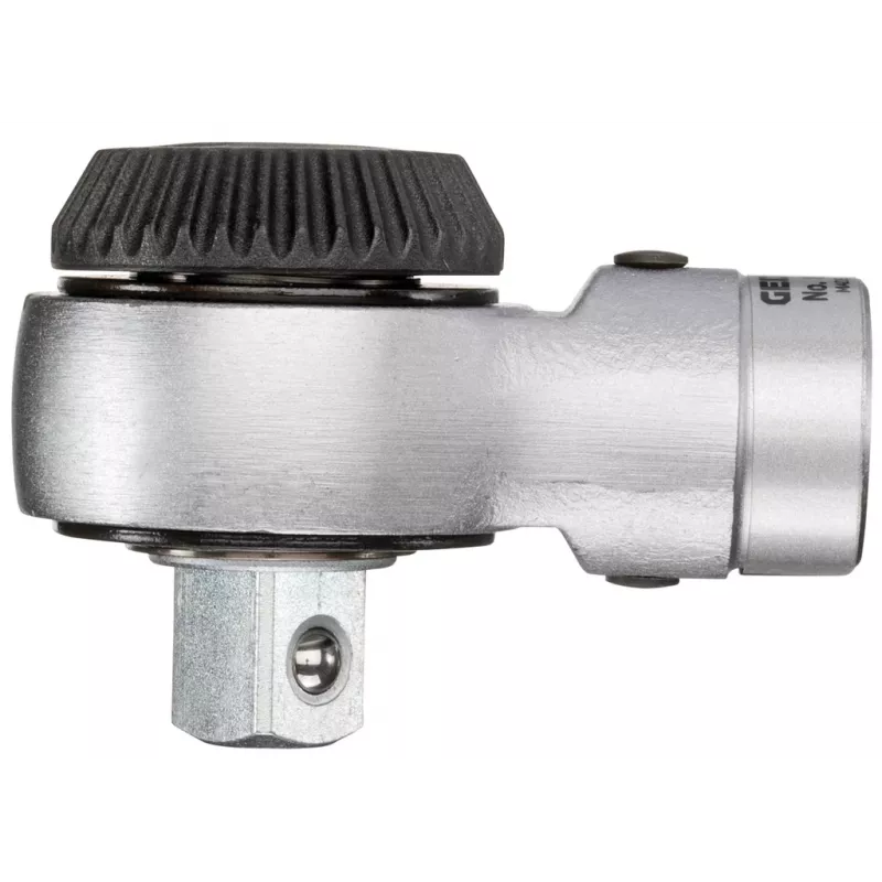 GEDORE įstatomas reversinis reketo galvutė 1/2 colio pavara, 16 dantų, 9x12 mm kotas (7712010)
