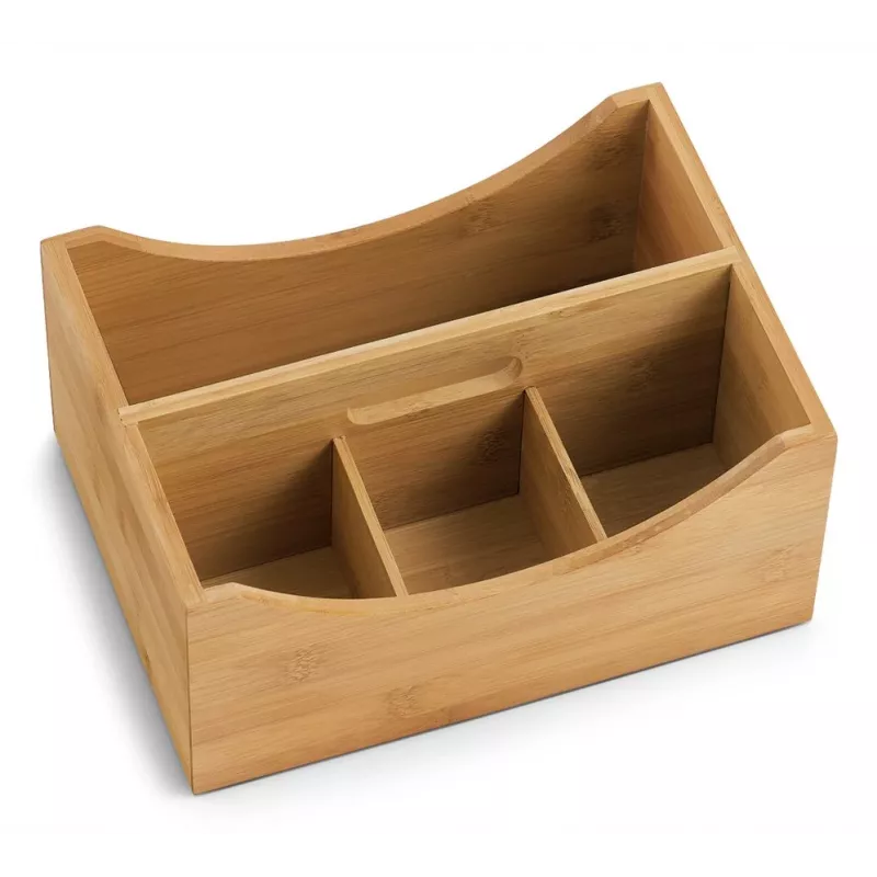 Zeller daiktų dėžė Natural 25 x 18 x 12 cm bambukinė 13336