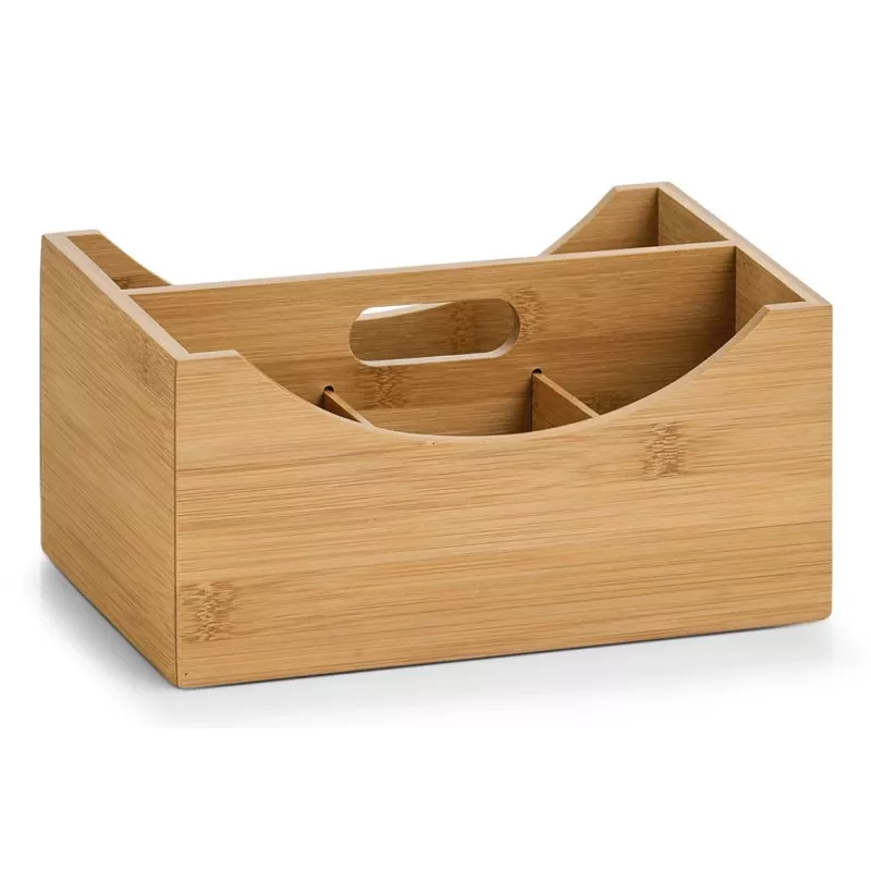 Zeller daiktų dėžė Natural 25 x 18 x 12 cm bambukinė 13336