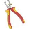 BRÜDER MANNESMANN VDE vielos nuėmimo replės 160 mm, 1000V izoliuotos, chromo vanadžio plieno, raudonos/geltonos 10608