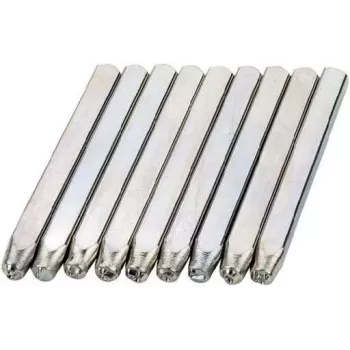 Brüder Mannesmann 9 dalių skaičių kirtiklių rinkinys 3 mm (243-Z-3MM)