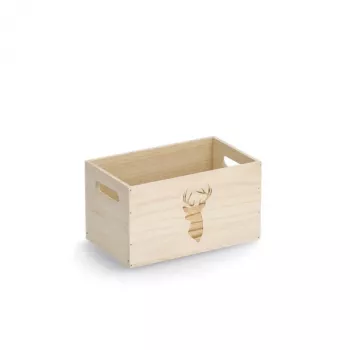 Zeller Deer laikymo dėžutė Natural 25 x 15 x 14 cm (15220)