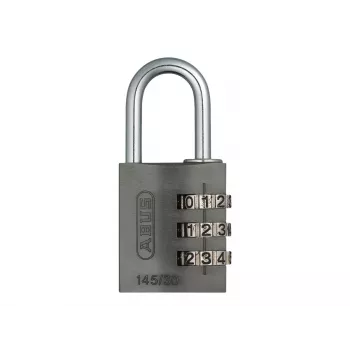 ABUS 466229 kieto žalvario spynos su grūdinto plieno lankeliu, 30 mm, skirtingi raktai, 2 raktai
