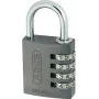 ABUS 48806 kieto žalvario pakabinama spyna su grūdinto plieno lankeliu, rakinama raktu, 30 mm ABVS48806