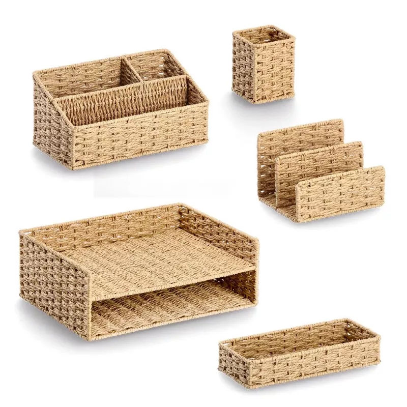 Zeller Dokumentų dėklas Paper Weave Natural 15214