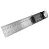 Brüder Mannesmann M81220 skaitmeninis kampų matuoklis 200 x 200 mm 360°