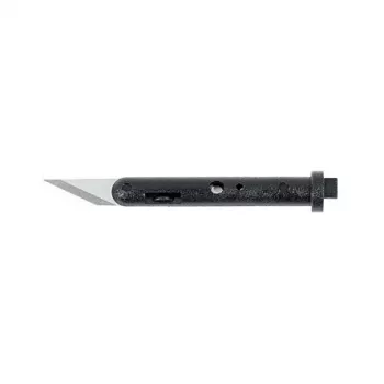 WEDO 7830 lūžtami peiliukai 9 mm, 5 vnt. pakuotė, sidabriniai