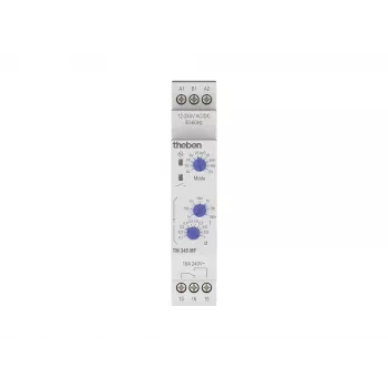 Theben TM 345 MF elektroninė laiko relė - 10 veikimo režimų, 12-240 V AC/DC, 16 A, DIN bėgelis 3450733