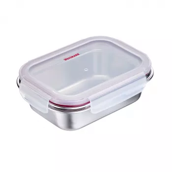 Westmark Rondo nerūdijančio plieno maisto laikymo indas, 600 ml, sidabrinis 23662270