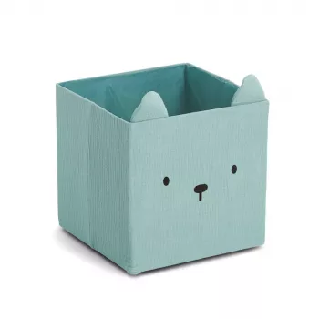 Zeller Bear daiktų dėžė mint 28 x 28 x 28 cm 14490