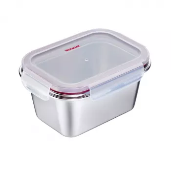 Westmark nerūdijančio plieno maisto laikymo indas 1,0 L, sidabrinis 23672270