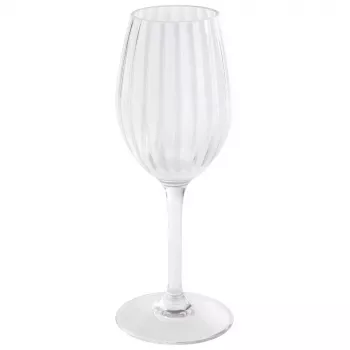 APS PERFECTION baltų vynų taurė 320 ml Tritan nedūžtanti, tinka plauti indaplovėje, rinkinys iš 12 vnt., 10541
