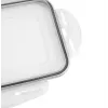 APS Ice Cube Box su dangteliu, permatomas/pilkas, 2 vnt. rinkinys, polipropilenas, tinka plauti indaplovėje 36103