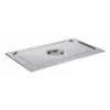 APS GN 1/1 dangtis 530 x 325 x 30 mm nerūdijančio plieno, be šaukšto išpjovos, tinka plauti indaplovėje 81195