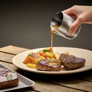 APS FLOW nerūdijančio plieno pilstytuvas, 150 ml, sidabrinis 10305
