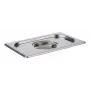 APS GN 1/4 dangtis 265 x 162 x 30 mm, nerūdijantis plienas, be šaukšto išpjovos, tinka plauti indaplovėje - 1 vnt. 81495
