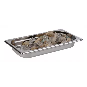 APS GN 1/3 gastronorminis indas 325x176x40 mm, elektropoliruotas nerūdijantysis plienas, 81301