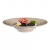APS NERO makaronų lėkštė, 290 mm, smėlio spalvos melaminas, stackable, tinka plauti indaplovėje, atspari karščiui (1 vnt.) 85406