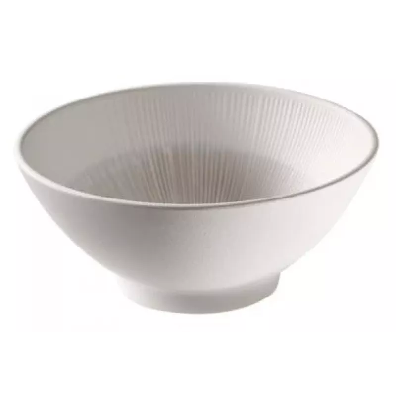 APS BLUSH apvali serviravimo lėkštė 160 mm smėlio spalvos melaminas, sukraunama, tinkama plauti indaplovėje 85508
