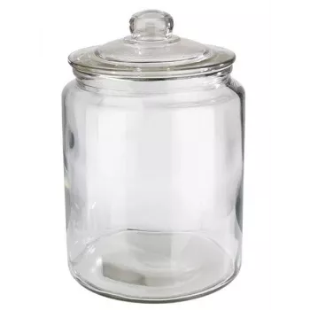 APS CLASSIC 6,0 litro stiklinis maisto laikymo indas su stikliniu dangteliu ir tarpine 82253