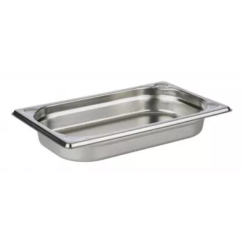 APS GN 1/4 gastronorminis indas 265x162x40 mm, 18/10 nerūdijantis plienas, elektrolitiškai poliruotas, 1,7 L 81401