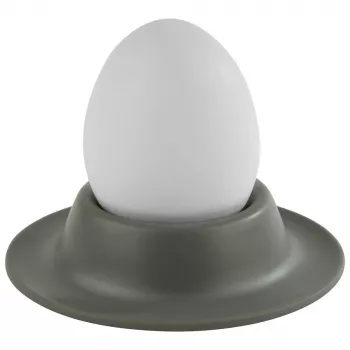 APS EGGY kiaušinių taurelių rinkinys, 4 vnt., melaminas, pilkas, 85 mm skersmens, tinka plauti indaplovėje 85296