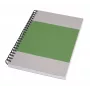 SIGEL Quicknote Impulse Green užrašų knygelė A5, tuščiais lapais, žaliai pilku minkštu viršeliu, 160 puslapių SN800