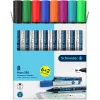 Schneider Maxx 290 mokyklinės ir flipčarto žymeklių rinkinys, 8 skirtingų spalvų, apvalus antgalis 2,0-3,0 mm, 129098