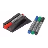 SIGEL BA151 magnetinis baltos lentos priedų rinkinys - 4 žymekliai, magnetinė trintukė, laikiklis, 50 ml valymo purškalas, 10 šluostelių, juodas