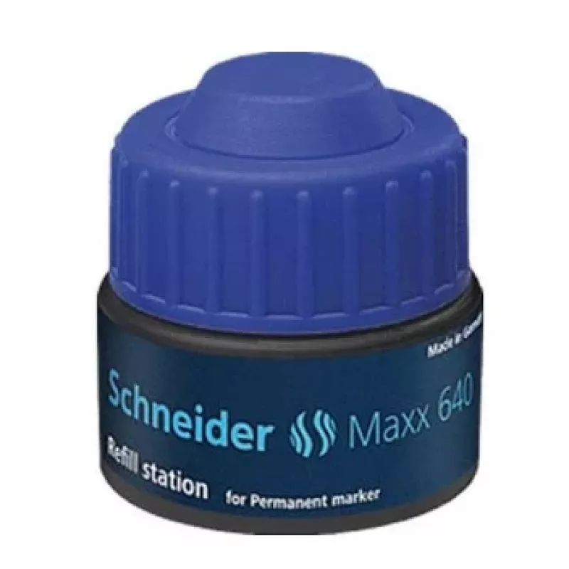 Schneider Maxx 640 markerių rašalo papildymas mėlynas 30 ml 164003