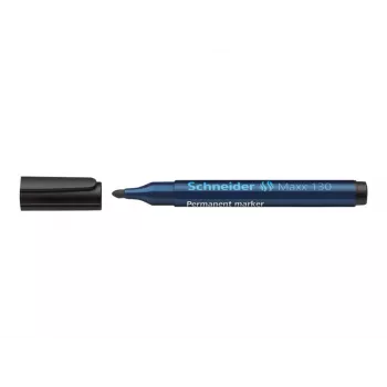 Schneider Maxx 133 permanentinis markeris, juodas, kaltinio antgalio, 1–5 mm, 113301