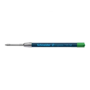 Schneider Express 735 tušinukas - žalias rašalas, nerūdijantis plienas, vidutinis (G2) 50-7364