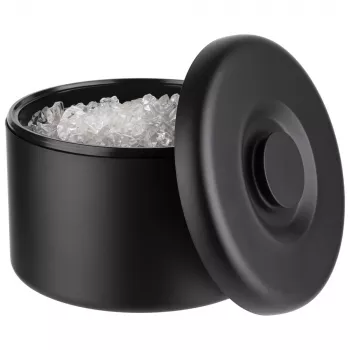 APS ARCTIC šaldymo dėžė 6L, juodas eloksiduotas aliuminis, polistireninis vidus 36006